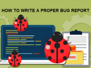 How to write a proper bug report