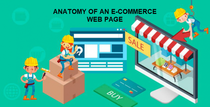 Anatomy of an e-commerce page
