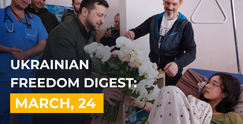 Ukrainian Freedom Digest: March, 24