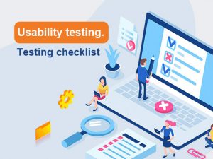 Usability testing. Testing checklist
