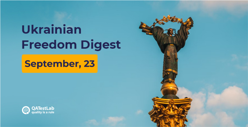 Ukrainian Freedom Digest: September, 23