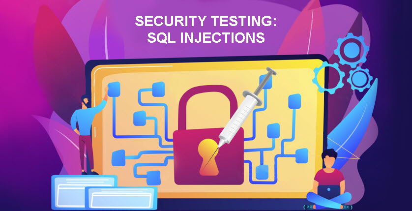 Security testing: SQL injections