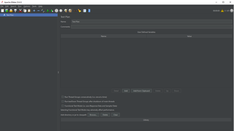 Using JMeter in testing.